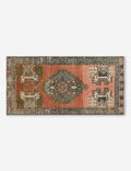 Vintage Turkish Hand-Knotted Wool Mini Rug No. 329, 1'6" x 3'4"
