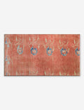 Vintage Turkish Hand-Knotted Wool Mini Rug No. 331, 1'7" x 3'6"