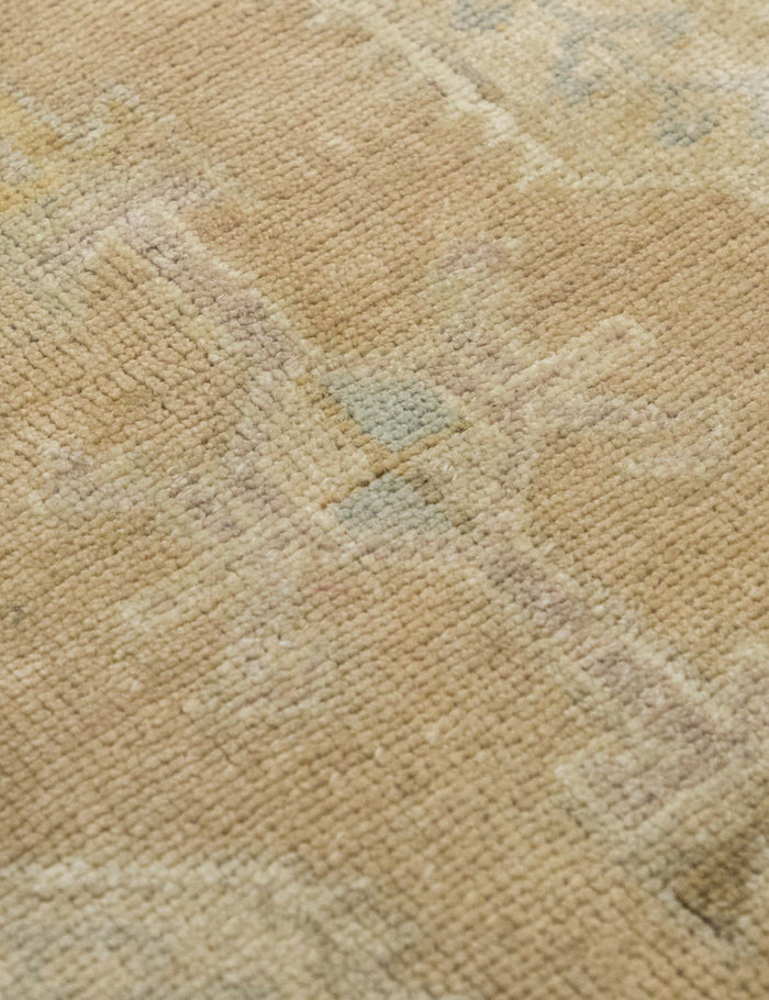 Vintage Turkish Hand-Knotted Wool Mini Rug No. 338, 1'4" x 3'2"