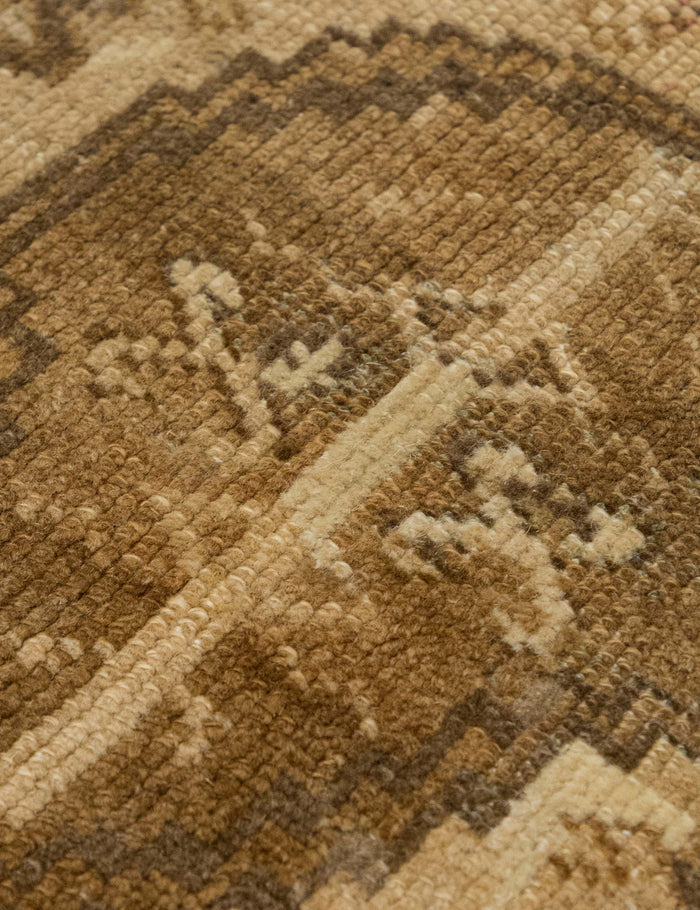 Vintage Turkish Hand-Knotted Wool Mini Rug No. 339, 1'7" x 1'9"