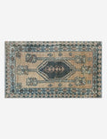 Vintage Turkish Hand-Knotted Wool Mini Rug No. 346, 1'7" x 2'6"