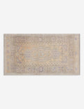Vintage Turkish Hand-Knotted Wool Mini Rug No. 349, 2' x 4'