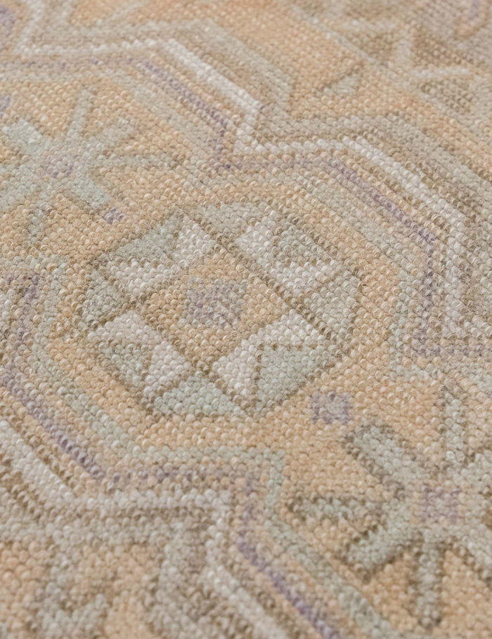 Vintage Turkish Hand-Knotted Wool Mini Rug No. 349, 2' x 4'