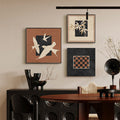 Wall Decor, Art Prints with Framed, Wall Art Set 40x40cm/50x50cm