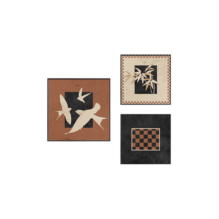 Wall Decor, Art Prints with Framed, Wall Art Set 40x40cm/50x50cm