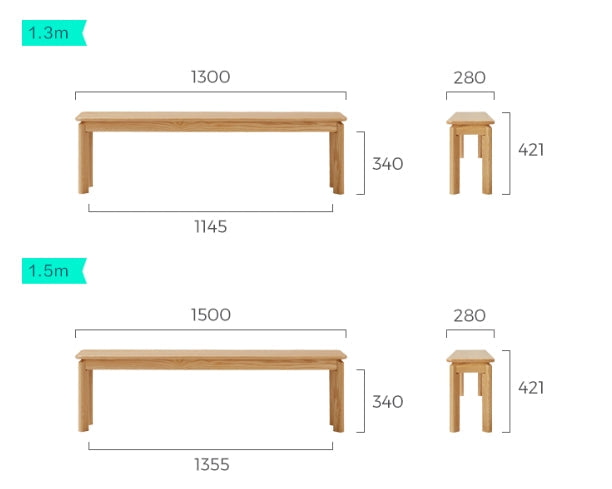 Walnut Multi-Purpose Solid Timber Entryway/Living Room/Dining Bench