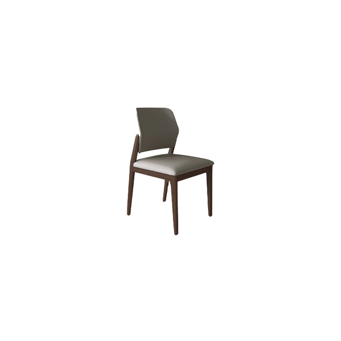 Walnut Solid Timber Dining Chair/Contemporary/Wood Legs