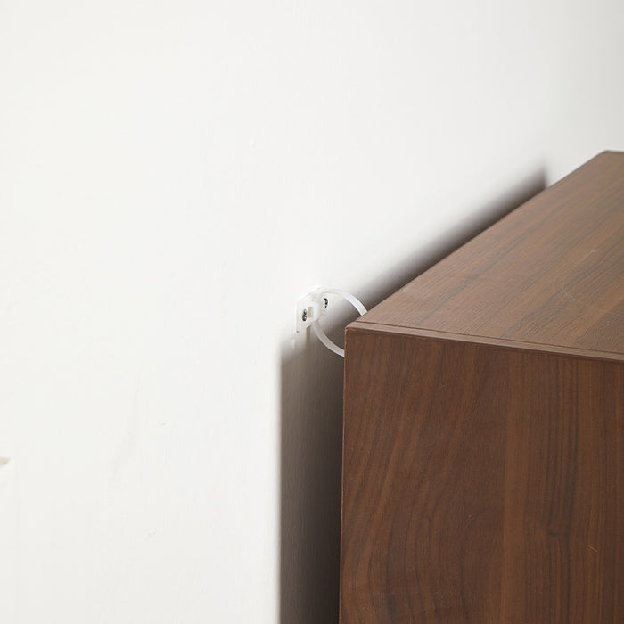 Watson 60cm/80cm Bookcase Modular Display Shelf & Storage With Lighting Walnut Color