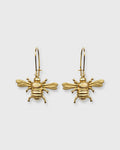 Wee Bee Earrings Brass
