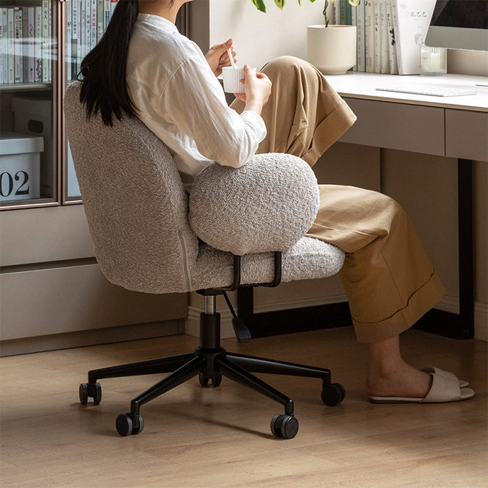 Willie Adjustable Height Computer Chair/Office Chair and Iron Legs