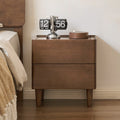 Winston 44cm Rubberwood Side Table/Bedside Table/Nightstand with Drawer For Bedroom