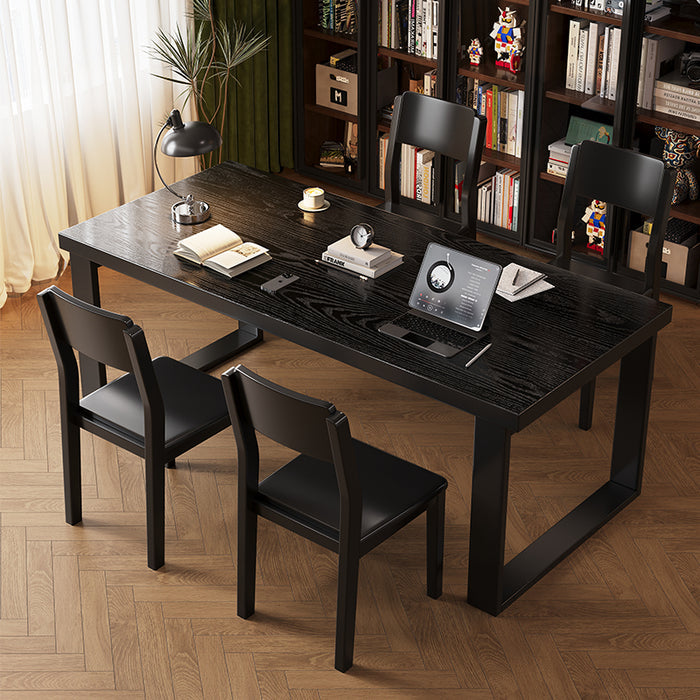 Zaheer Minimalist Multi-Purpose Solid Timber Dining Table/Study Desk 180cm/200cm