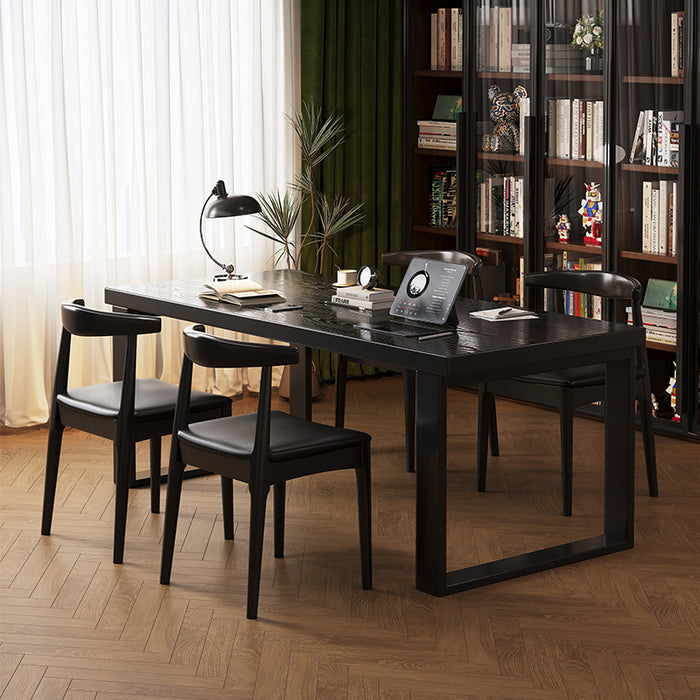 Zaheer Minimalist Multi-Purpose Solid Timber Dining Table/Study Desk 180cm/200cm