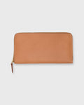 Zip Wallet Natural Leather